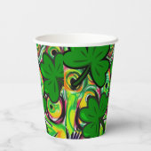 St. Patrick's Day Papieren Bekers (Achterkant)