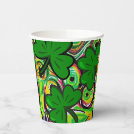 St. Patrick's Day Papieren Bekers