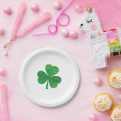 St. Patrick's Day Papieren Bord - 7" Ronde Lucky S (Feest)