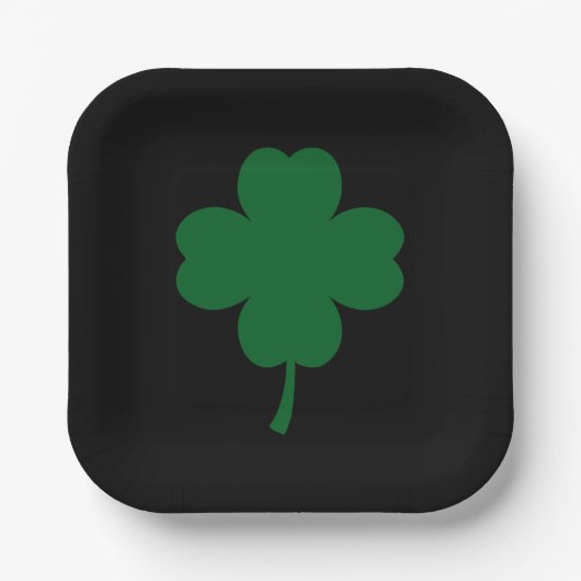 St. Patrick's Day Papieren Borden Bordje (Voorkant)