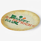 St Patrick's Day Papieren Bordje (Gekanteld)