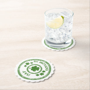 St. Patricks Day Papieren Onderzetters