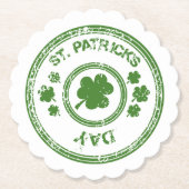 St. Patricks Day Papieren Onderzetters (Voorkant)