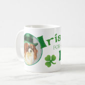 St. Patrick's Day Papillon Koffiemok (Voorkant links)