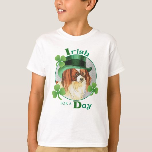 St. Patrick's Day Papillon T-shirt (Voorkant)