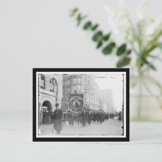 St. Patrick's Day Parade Briefkaart (Staand voorkant)