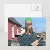 St.Patricks Day Parade in Ennis - Ierland Briefkaart (Voorkant / Achterkant)