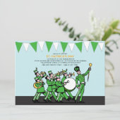 St. Patrick's Day Parade Invitation Kaart (Staand voorkant)