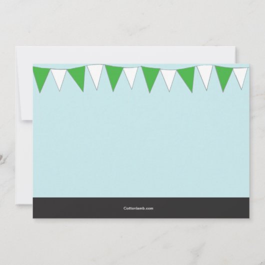 St. Patrick's Day Parade Invitation Kaart (Achterkant)