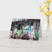 St Patricks Day Parade Kaart (Gele Bloem)