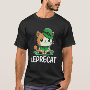 St. Patrick's Day Parade kabouter Funny Ierse kat T-shirt
