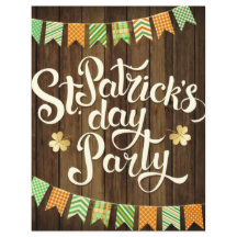 St. Patrick's Day Party Event Flyer