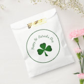 St. Patrick's Day Party Green Shamrock Bedankzakje (Gezegeld)
