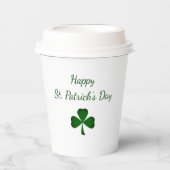 St. Patrick's Day Party Green Shamrock Papieren Bekers (Voorkant)