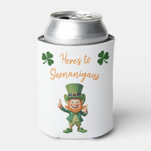 St Patrick's Day Party-Hier is naar Shenanigan's- Blikjeskoeler (Blikje Voorkant)