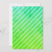 St. Patrick's Day Party Ier Rijden een Kikker Kaart (Achterkant)