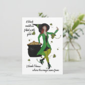 ST Patrick's Day Party Invite Kaart (Staand voorkant)