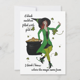 ST Patrick's Day Party Invite Kaart