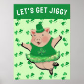 St. Patrick's Day Party Irish Jig Poster (Voorkant)