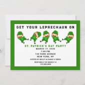 St. Patrick's Day Party Kaart (Voorkant)