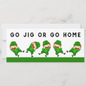 St. Patrick's Day Party Kaart (Voorkant)