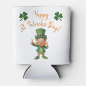 St Patrick's Day Party-Leprechaun Blikjeskoeler (Voorkant)