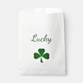 St. Patrick's Day Party Lucky Green Shamrock Bedankzakje (Voorkant)