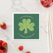 St. Patrick's Day Party Napkins - Aanpassen Servet (Insitu)