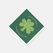 St. Patrick's Day Party Napkins - Aanpassen Servet (Hoek)