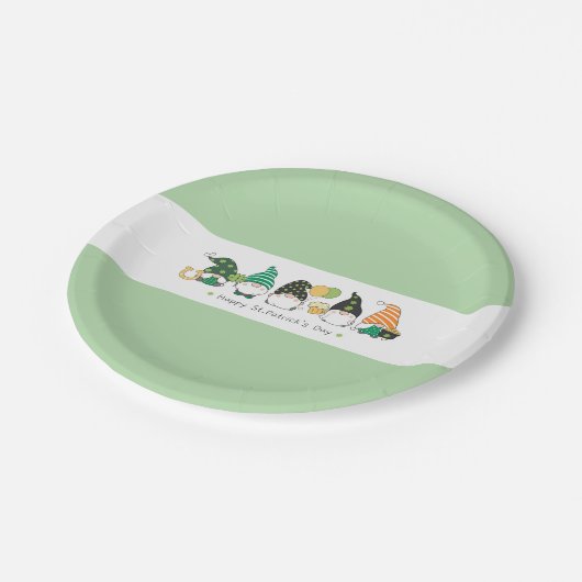 St Patrick's Day Party plates Papieren Bordje (Gekanteld)
