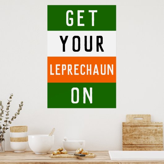 St. Patrick's Day Party Poster (Keuken)