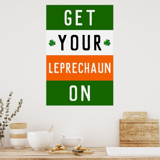 St. Patrick's Day Party Poster (Keuken)