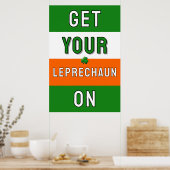 St. Patrick's Day Party Poster (Keuken)