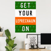 St. Patrick's Day Party Poster (Thuiskantoor)