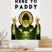 St. Patrick's Day Party Poster (Keuken)