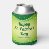 St. Patrick's Day Party Schattigee Custom Green Sp Blikjeskoeler (Blikje Voorkant)