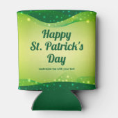 St. Patrick's Day Party Schattigee Custom Green Sp Blikjeskoeler (Achterkant)