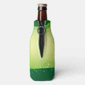 St. Patrick's Day Party Schattigee Custom Green Sp Flesjeskoeler (Fles Achterkant)