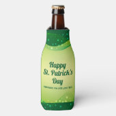 St. Patrick's Day Party Schattigee Custom Green Sp Flesjeskoeler (Fles Voorkant)