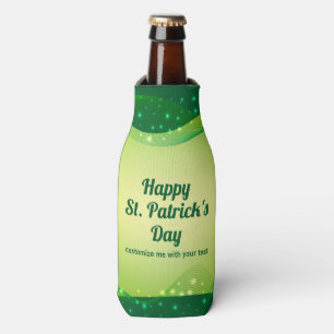 St. Patrick's Day Party Schattigee Custom Green Sp Flesjeskoeler