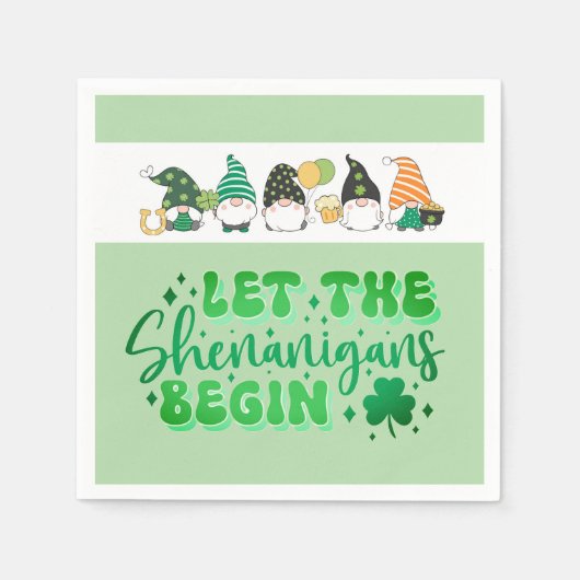 St Patrick's Day party Servet (Voorkant)