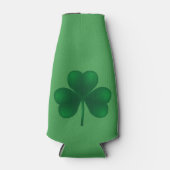 St' Patrick's Day Party Shamrock Bottle Cooler (Voorkant)