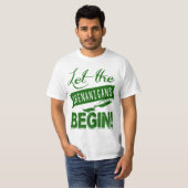 St Patrick's Day Party Shenanigans T-shirt (Voorkant volledig)