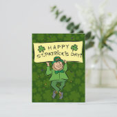 St. Patrick's Day Party Uitnodigingen! Kaart (Staand voorkant)