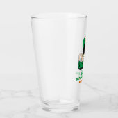 St Patricks Day Party voor Irish Beer Funny Pint Glas (Rechts)