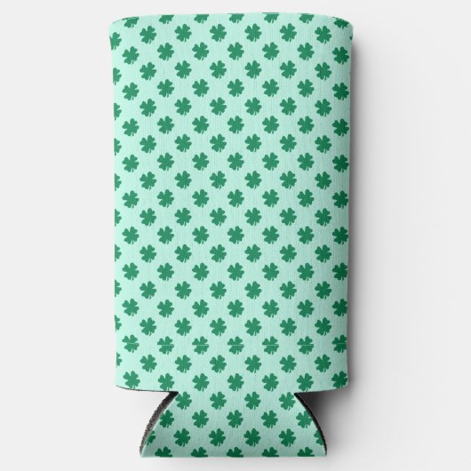 St. Patrick's Day-patroon-54602 Seltzer Blikjeskoeler (Voorkant)
