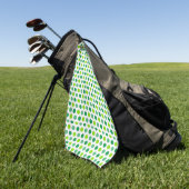St. Patrick's Day Patroon-57491 Golfhanddoek (Groen)