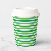 St. Patrick's Day patroon Papieren Bekers (Achterkant)