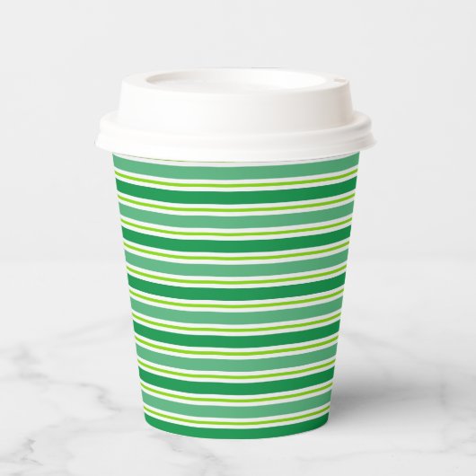 St. Patrick's Day patroon Papieren Bekers (Voorkant)