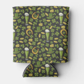 St. Patrick's Day Pattern Blikjeskoeler (Voorkant)